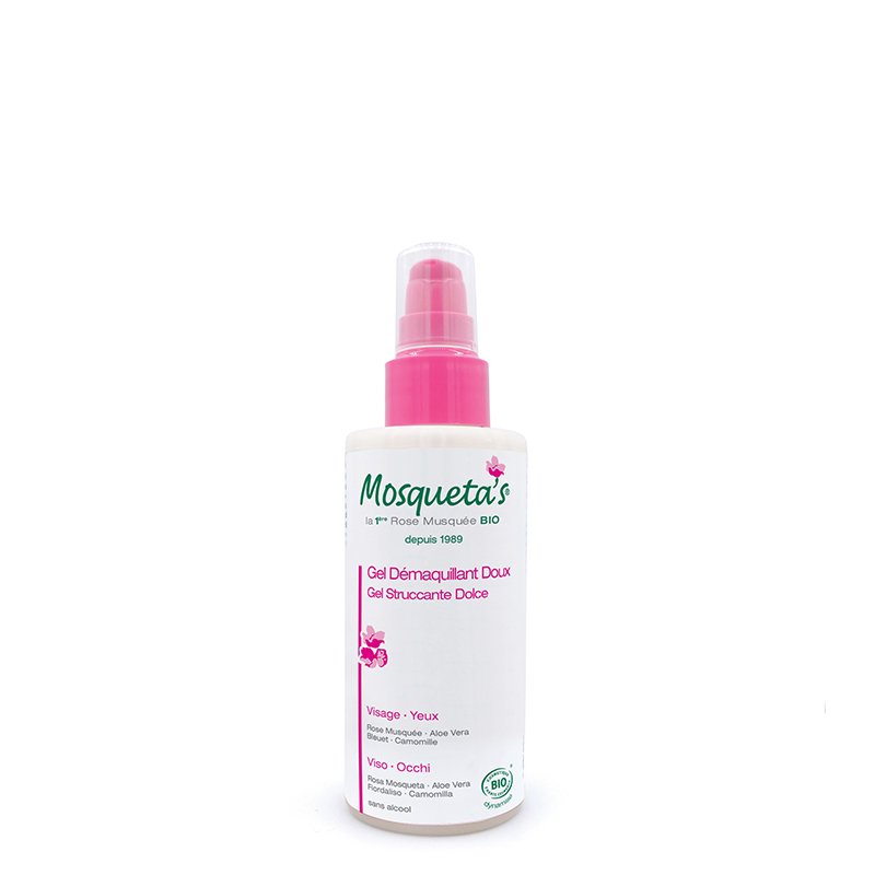 MOSQUETAS-Gel struccante dolce bio